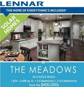 Home Within A Home: Lennar Homes Castle Rock CO