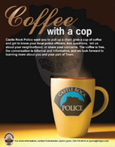 Coffee With a Cop: Castle Rock Police | The Meadows Castle Rock CO