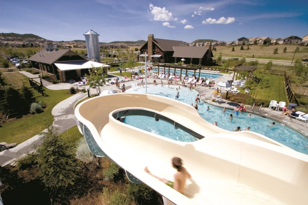 Grange Waterslide Meadows At Castle Rock